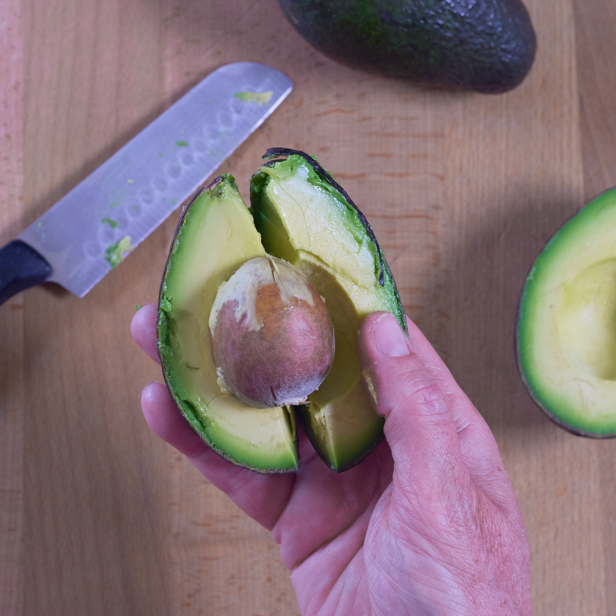 step 2. cut into quarters