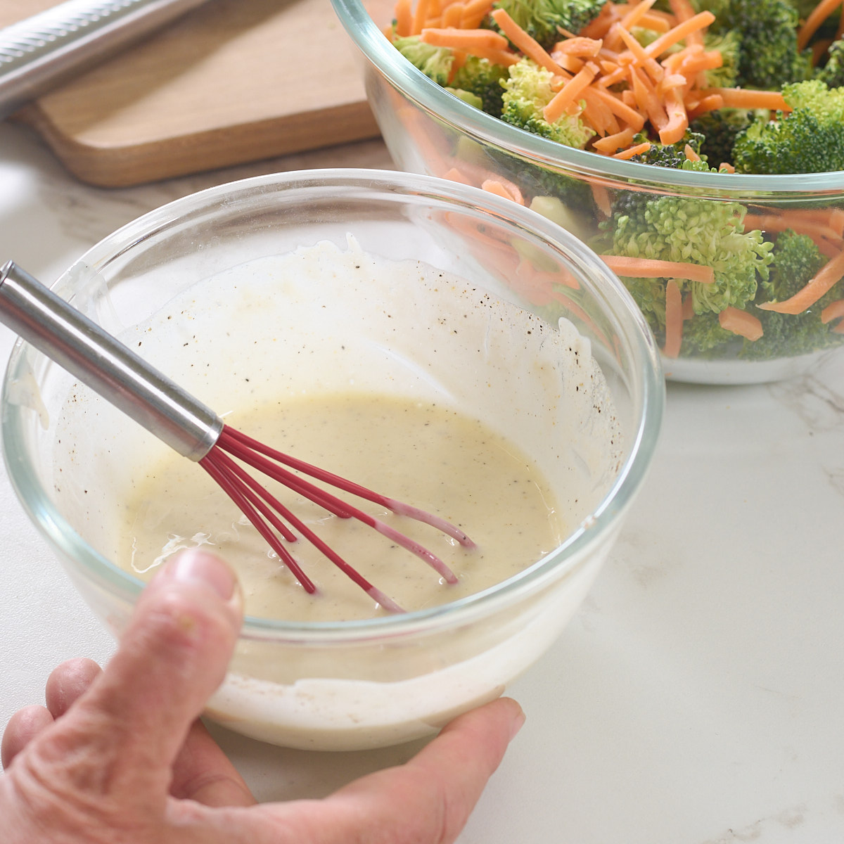 step 3. make dressing