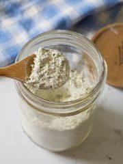 ranch mix on spoon