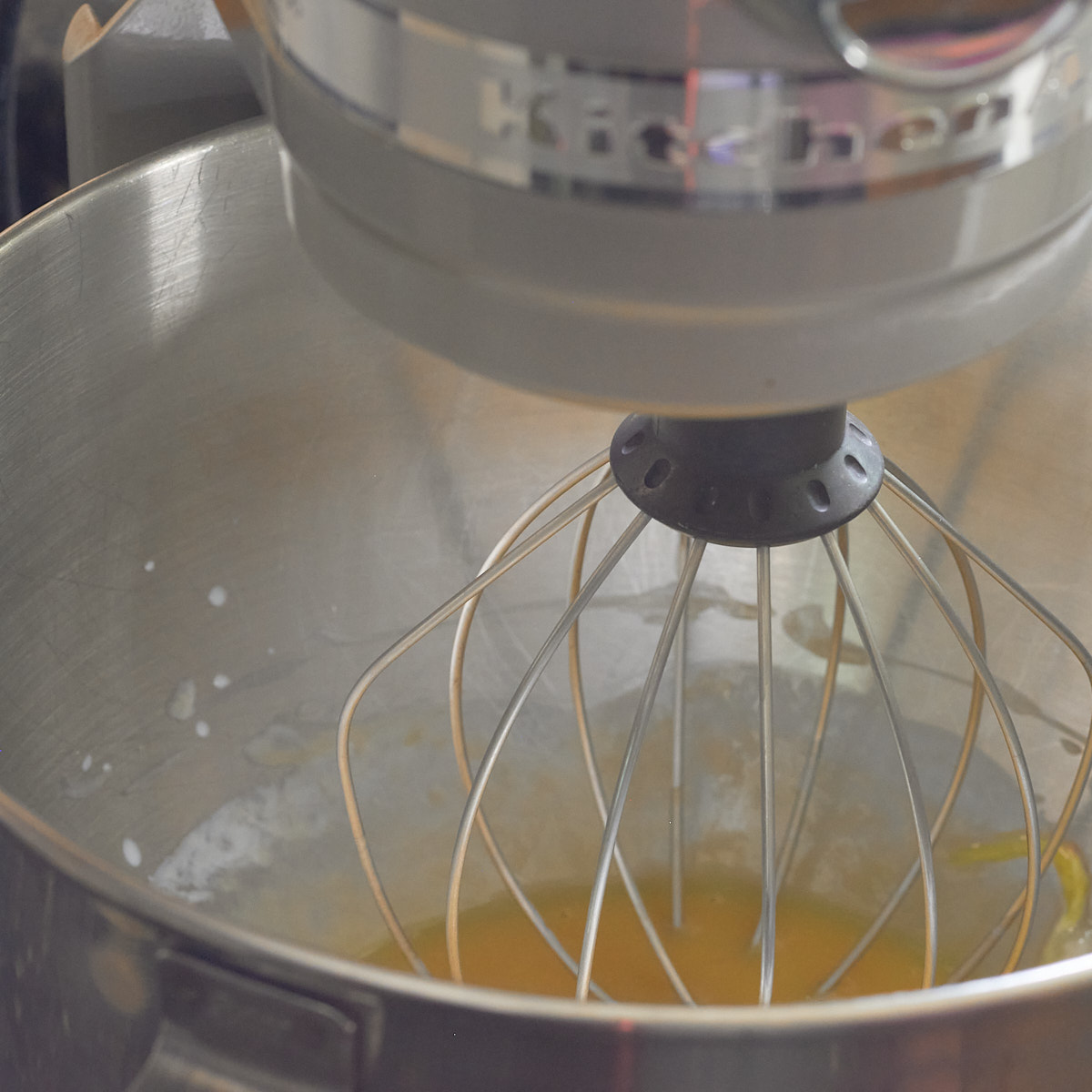 step 1. mix eggs, buttermilk, sugar, vanilla