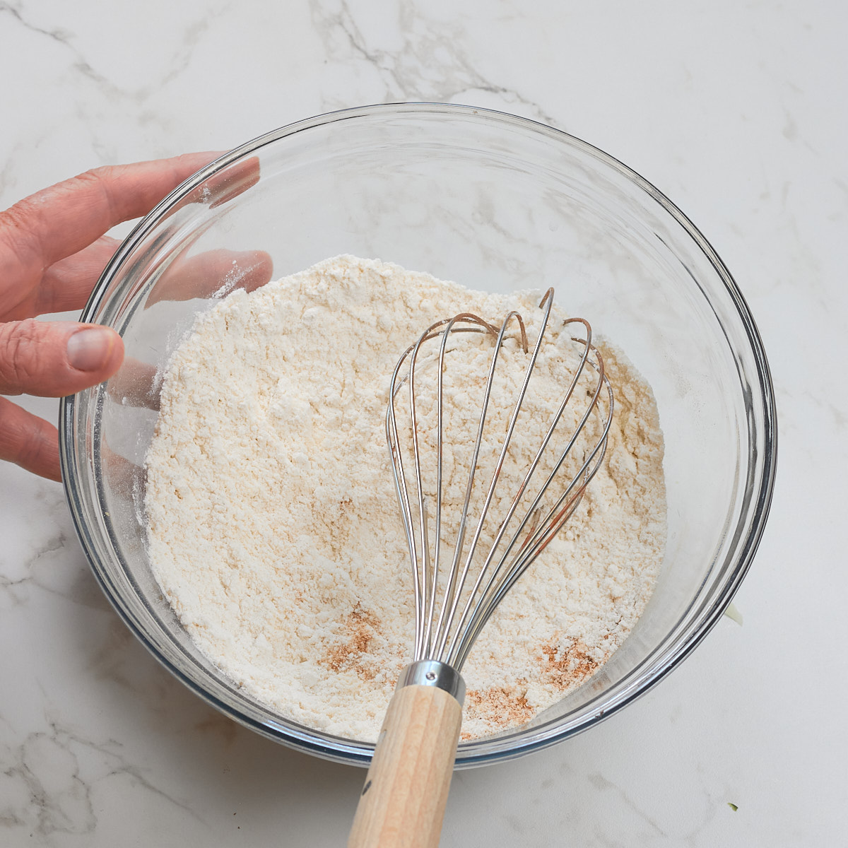 step 3. combine dry ingredients