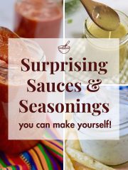 Healthy Homemade Sauce and Seasoning Recipes